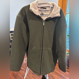 Men’s Utility Fleece Jacket. Size M.